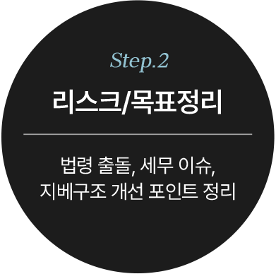 리스크, 목표정리